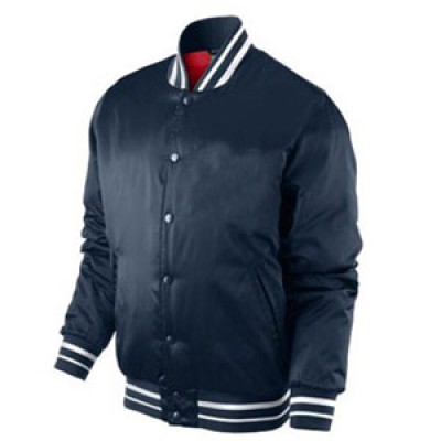 Satin Varsity Jacket